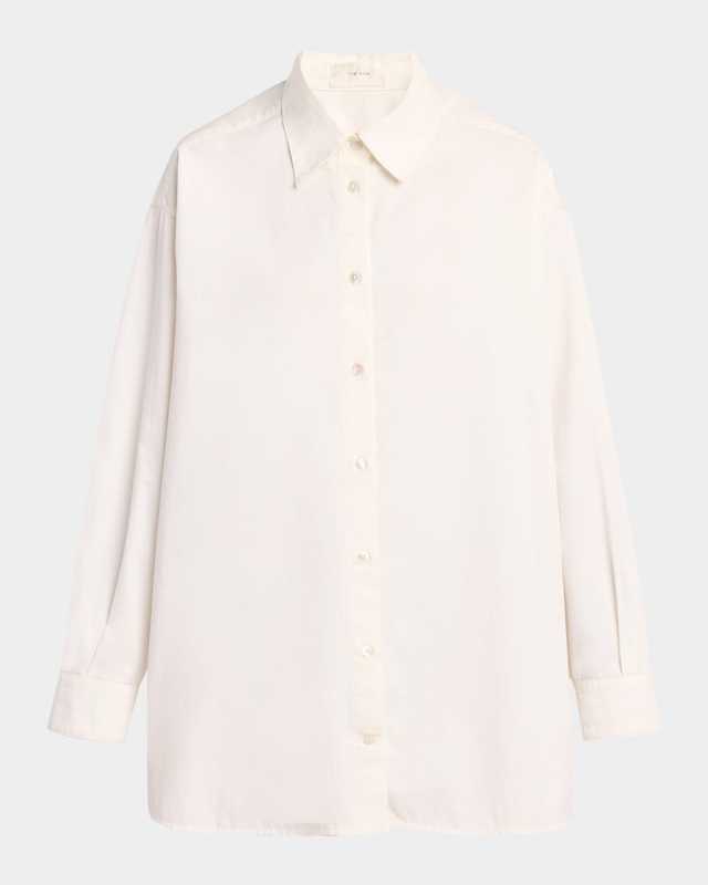 Luka Cotton-Cashmere Button-Down Shirt